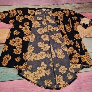 LuLaRoe Small Lindsay Kimono #0469